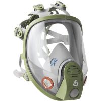 Маска полнолицевая Jeta Safety 8950-L при работе с химическими веществам, с переговорным устройством