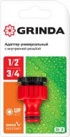 Адаптер внешний 1/2- 3/4" Grinda пластиковый соеденитель-труба (кран) (8-426305_z01)