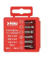 Набор бит Felo Industrial 6 предметов, 03092516