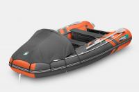 Лодка  GLADIATOR E350PRO оранжево-темносерый (Ø-45см, до 15л.с.)