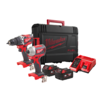 Набор Milwaukee M18 CBLPP2A-402C (дрель акк уд M18 CBLPD + Винтоверт M18 CBLID )